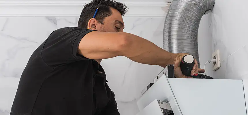 Precision In-wall Dryer Vent Cleaning & Rerouting Corrections in Santa Clara, CA